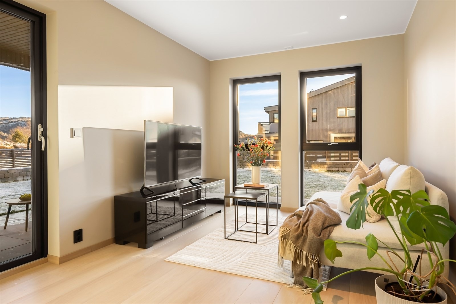 - Ekstra stue gir familien nødvendig fleksibilitet i hverdagen - Galleribilde