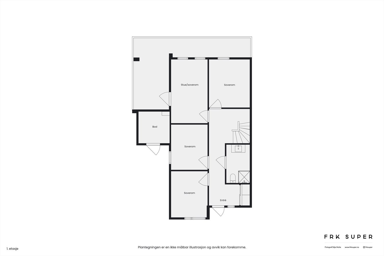 - Plantegning 1. etasje - Galleribilde