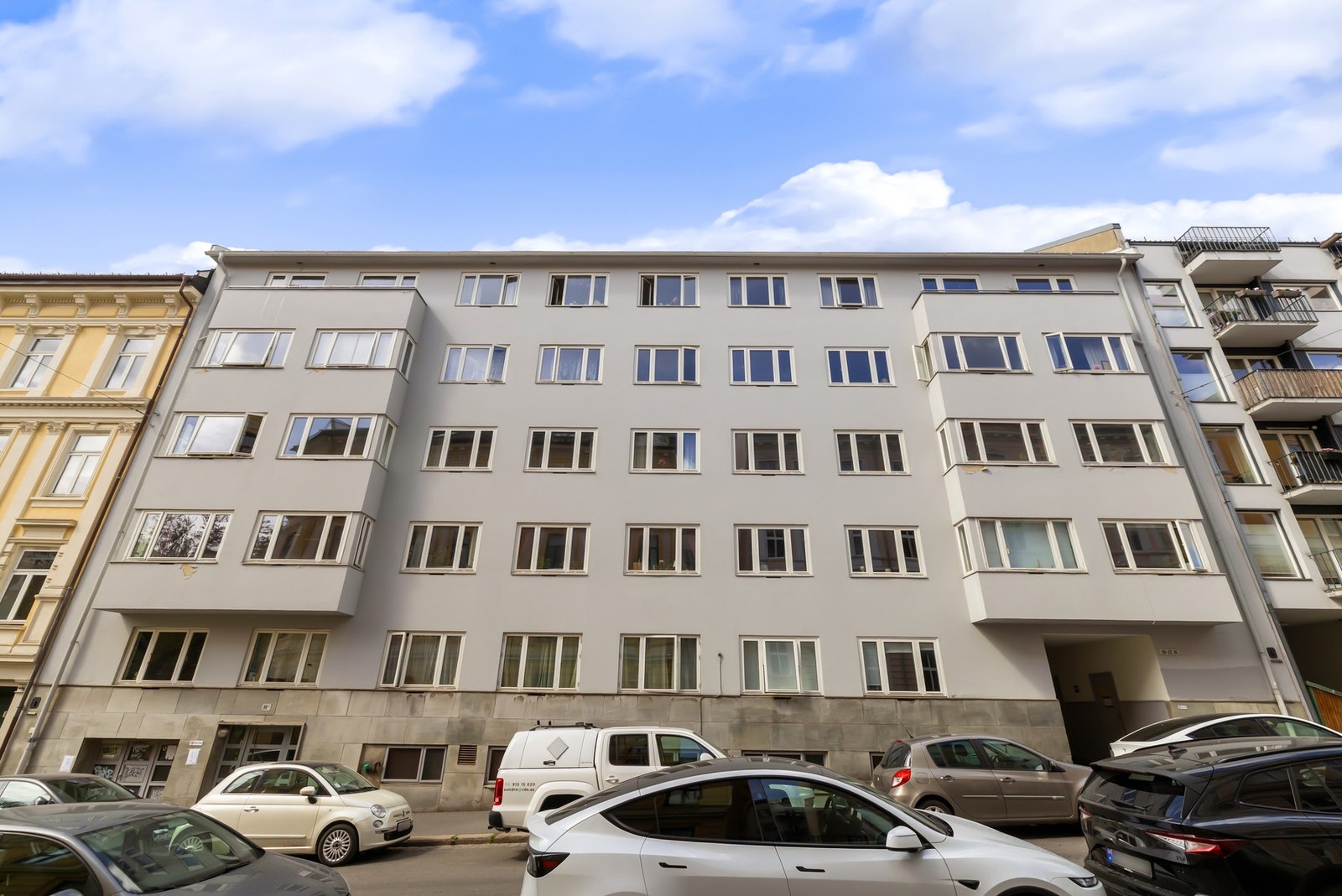 Byggets fasade Galleribilde