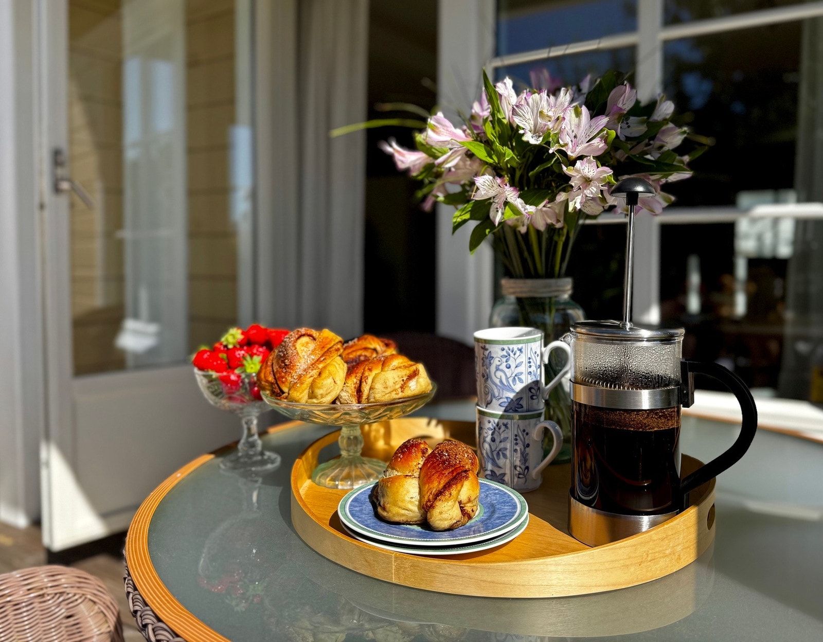 Detaljbilder fra terrasse Galleribilde