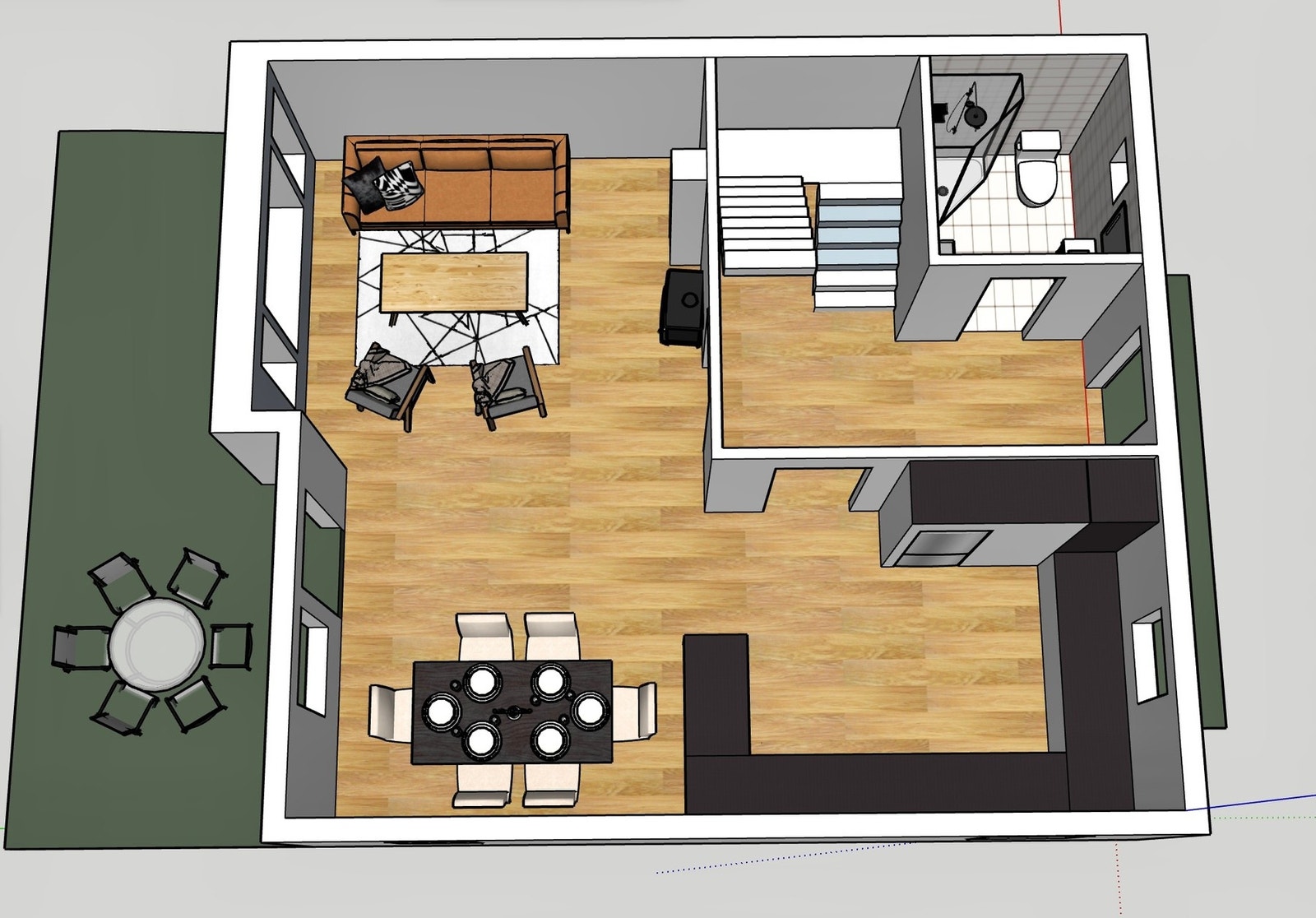 Plantegning 1.etasje Galleribilde