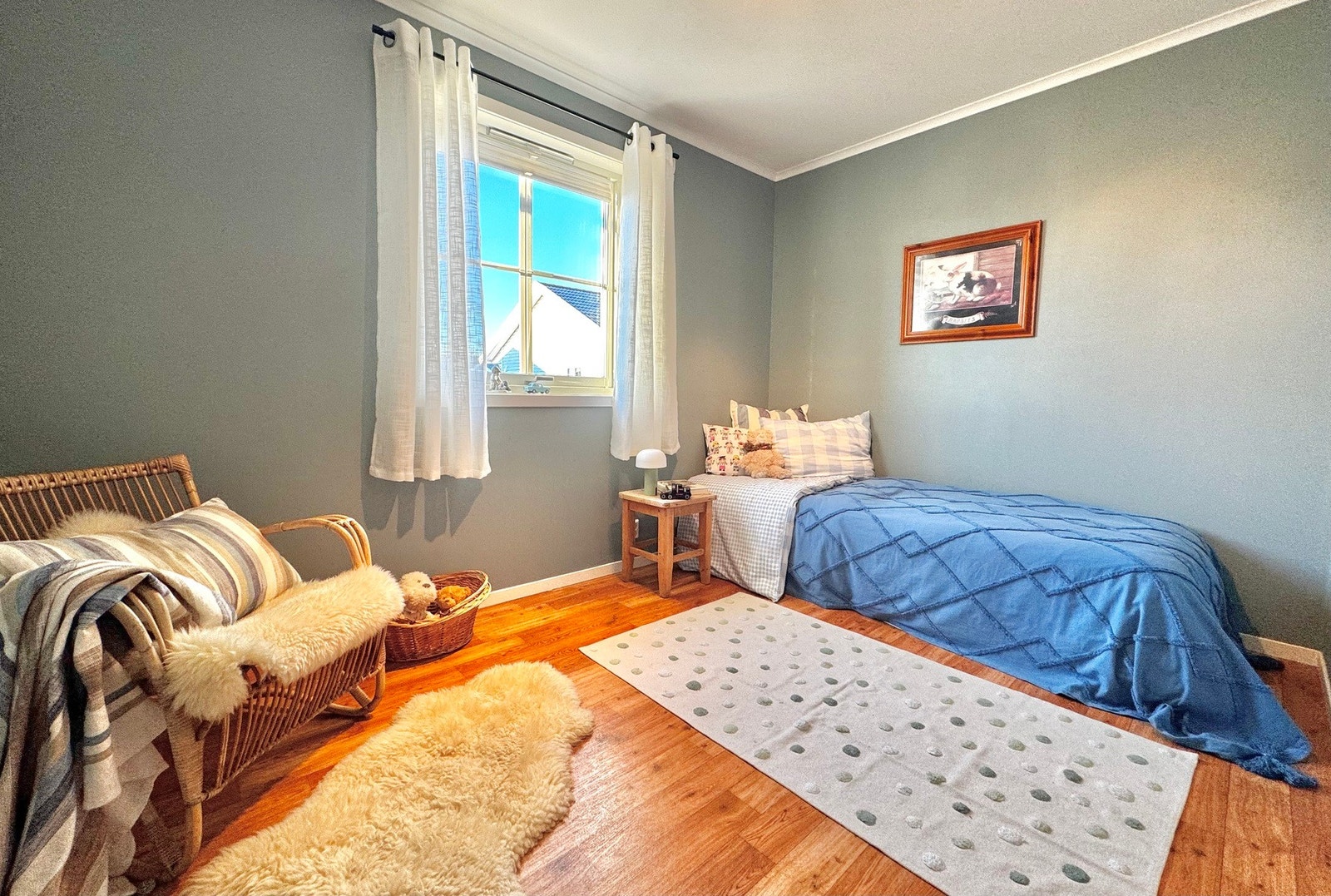 Soverom 3 er også fint og passer til barnerom, gjesterom eller kontor. Galleribilde