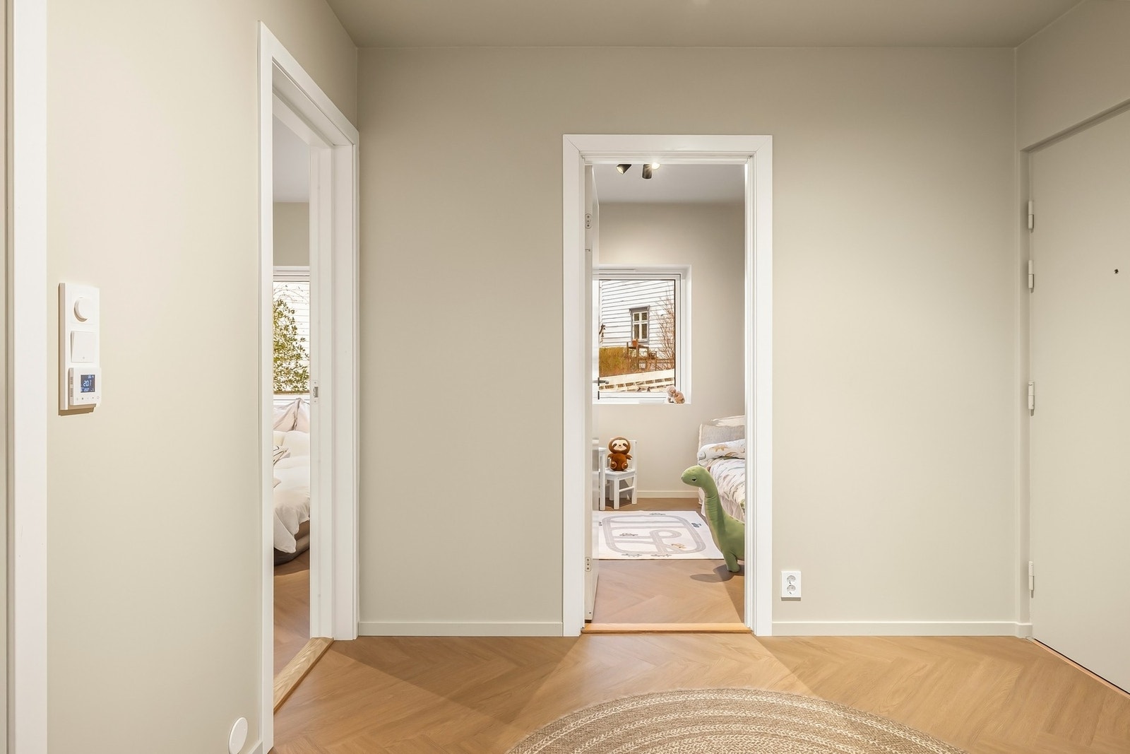 Det andre soverommet måler 8,1 kvm. Galleribilde