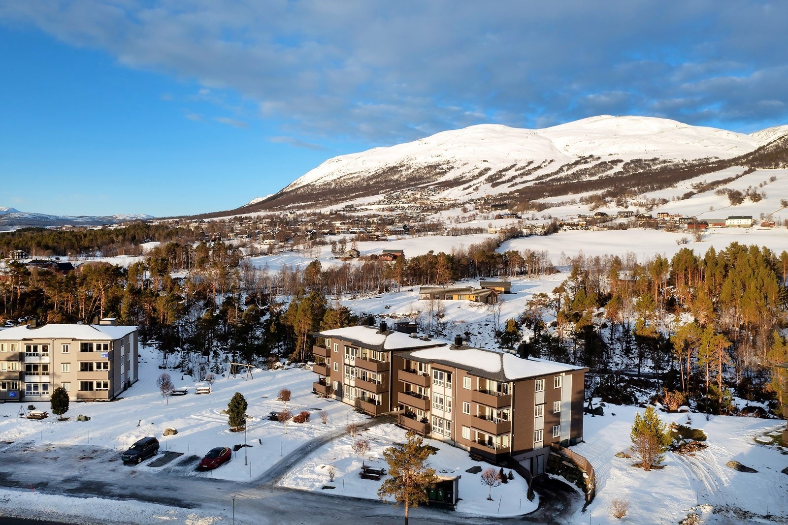 Beliggenheten er landlig, men likevel sentral Galleribilde