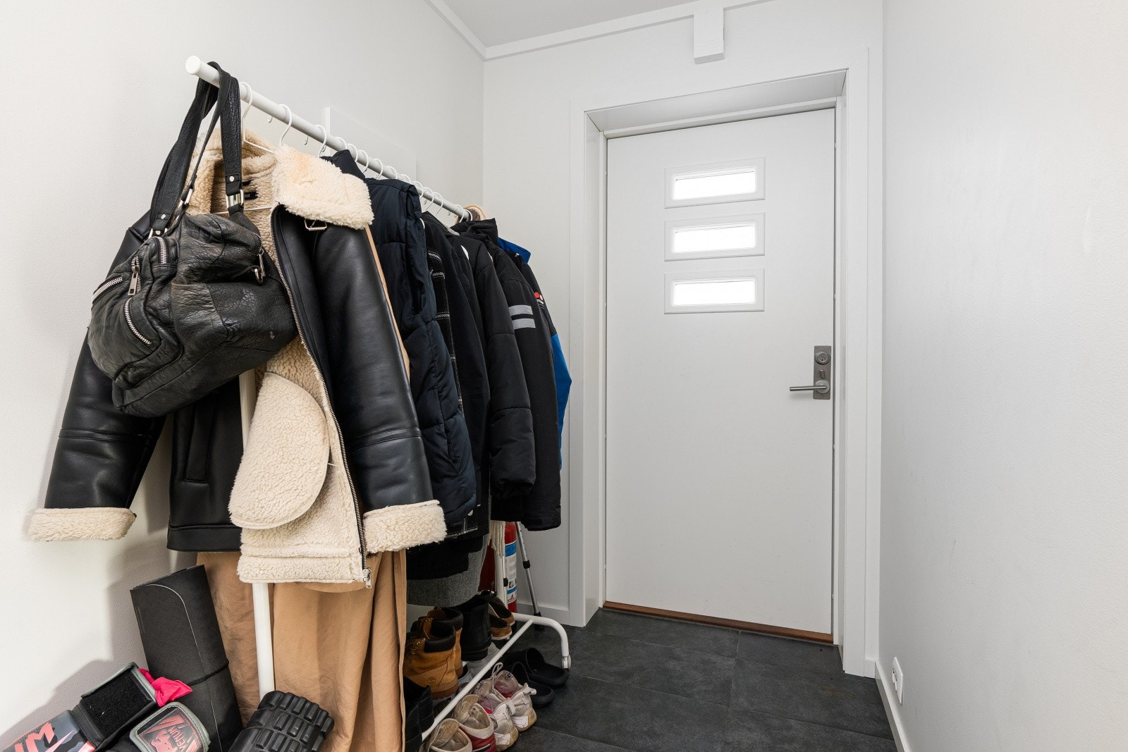 Inngangsparti i praktikantdel Galleribilde