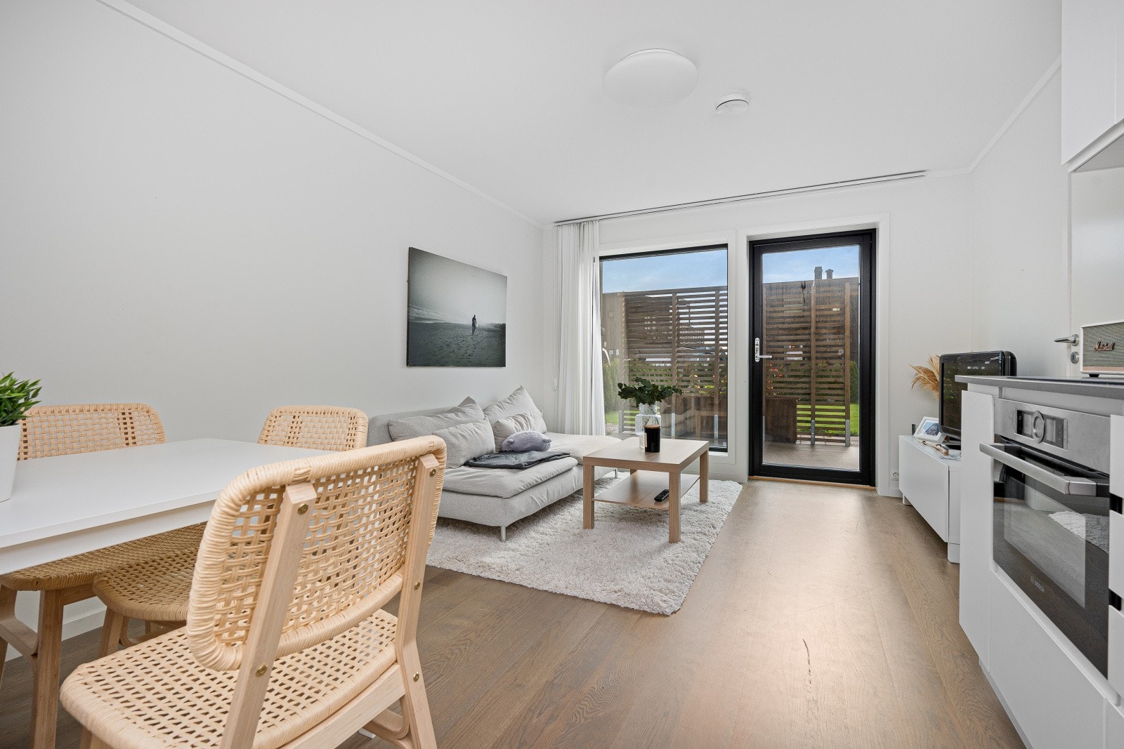 Moderne og lys praktikantdel med alt man trenger Galleribilde