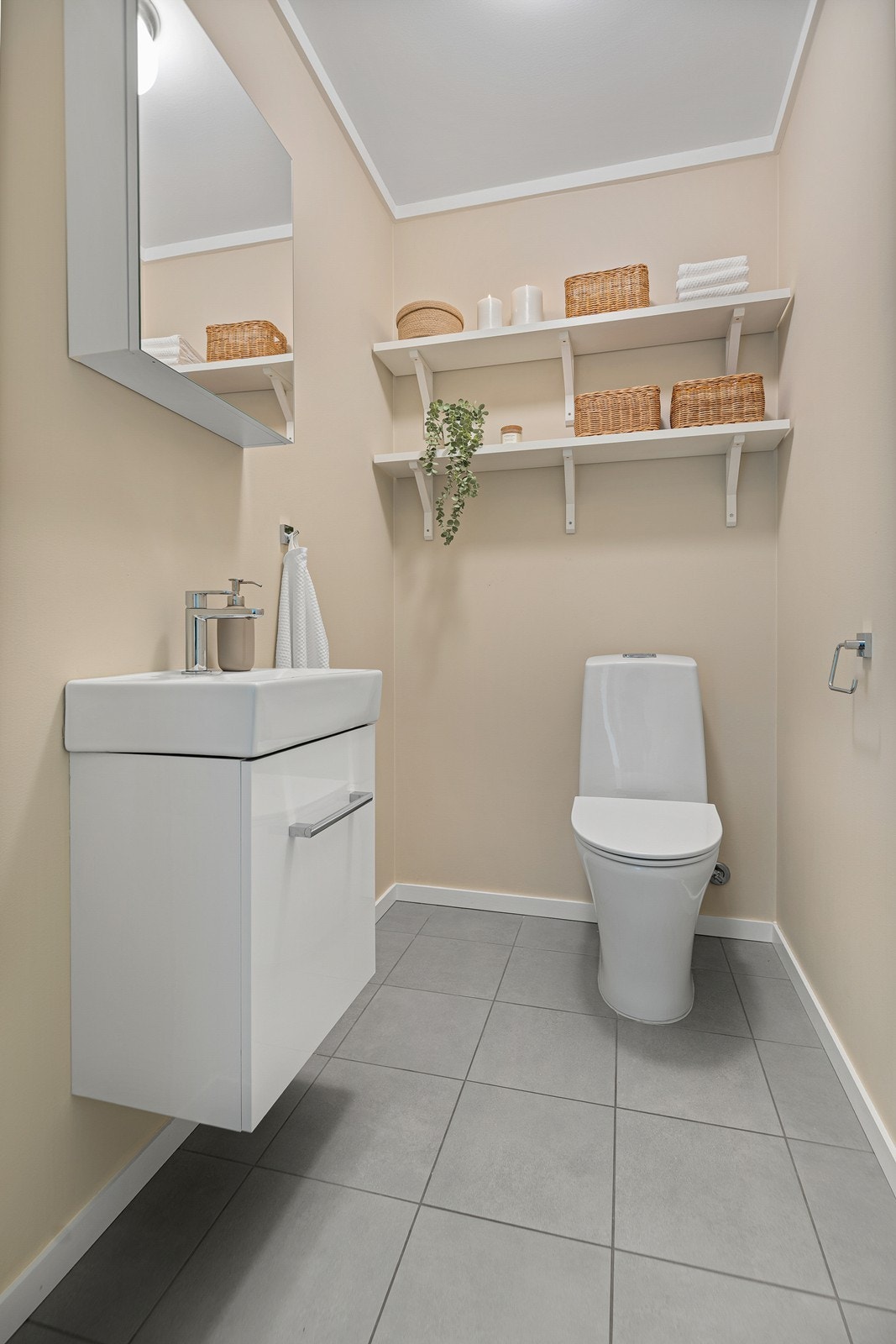 Praktisk toalettrom Galleribilde