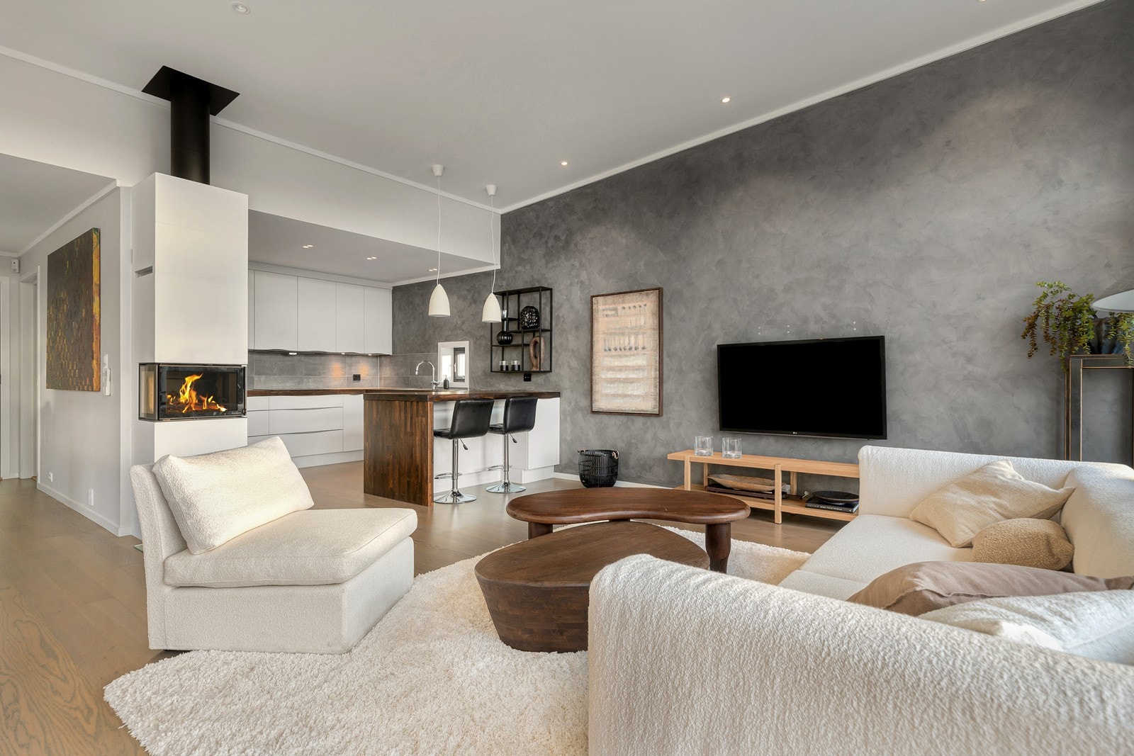 Stue og kjøkken Galleribilde