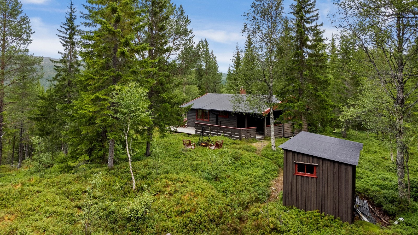 Dronefoto Galleribilde