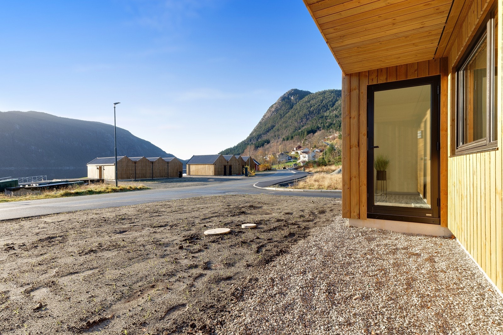 Hagen er ferdig planert og klargjort for ivrige hender Galleribilde