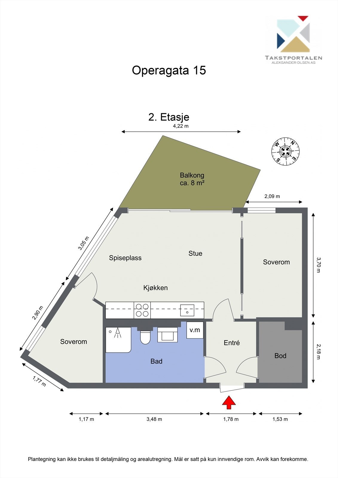 Plantegning. Galleribilde