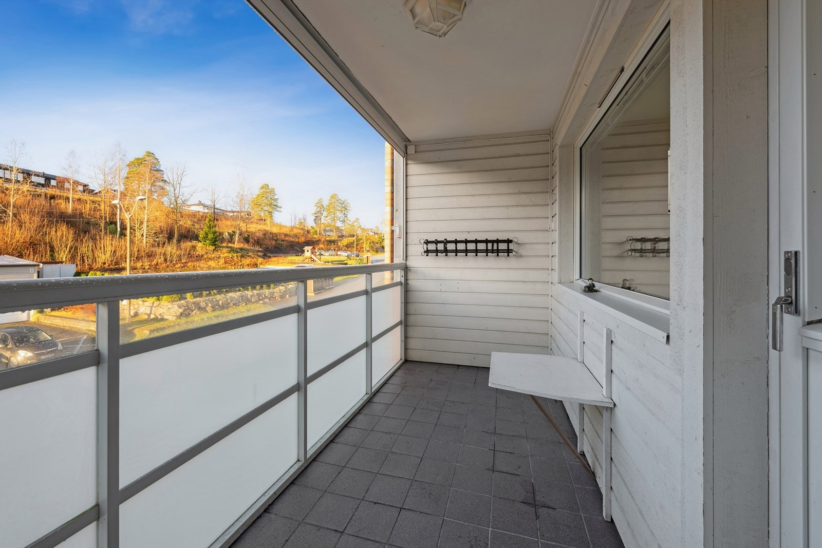 Leiligheten har 2 balkonger. Galleribilde