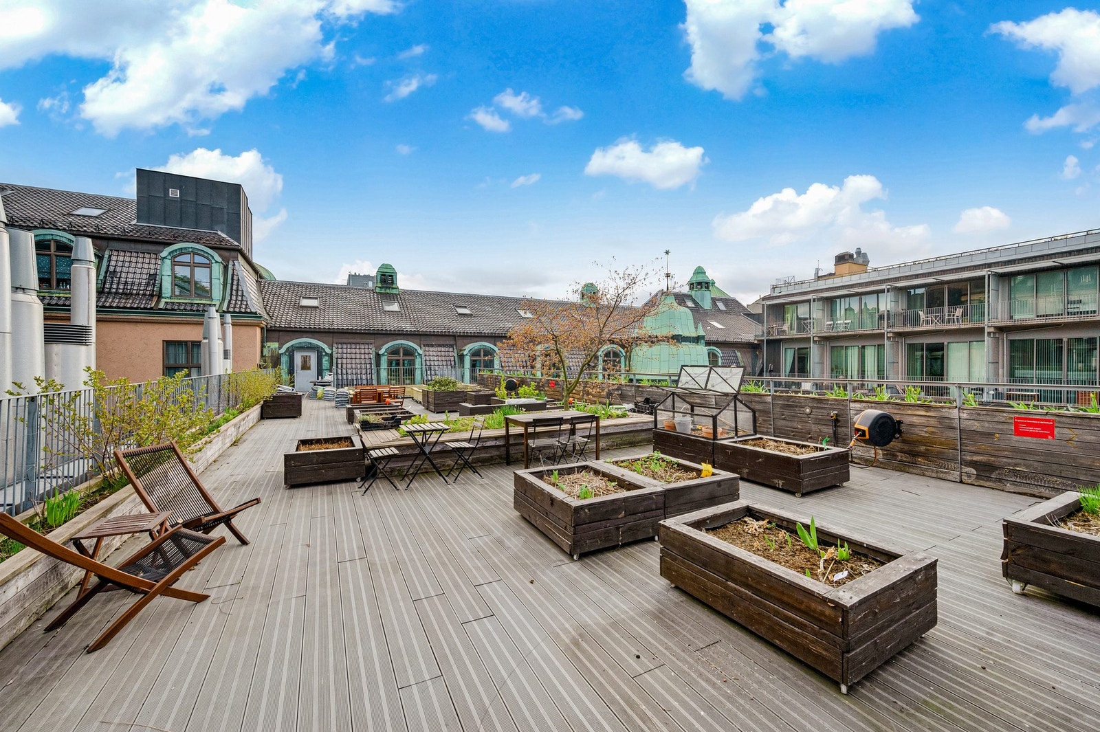 Her kan du nyte sol og herlige omgivelser sammen med familie og venner. Galleribilde