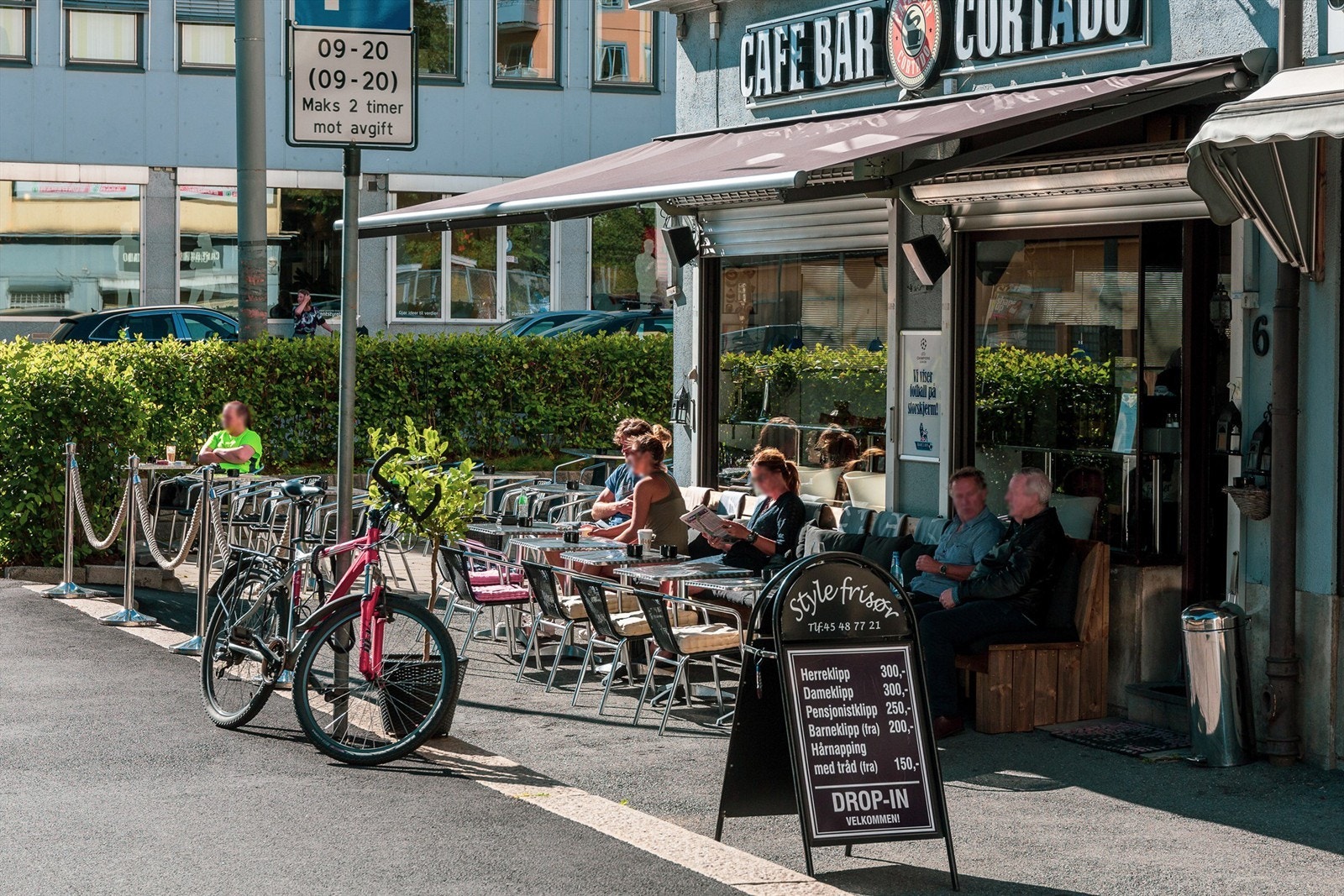 Café Cortado er også en trivelig plass å nyte en kaffe. Galleribilde