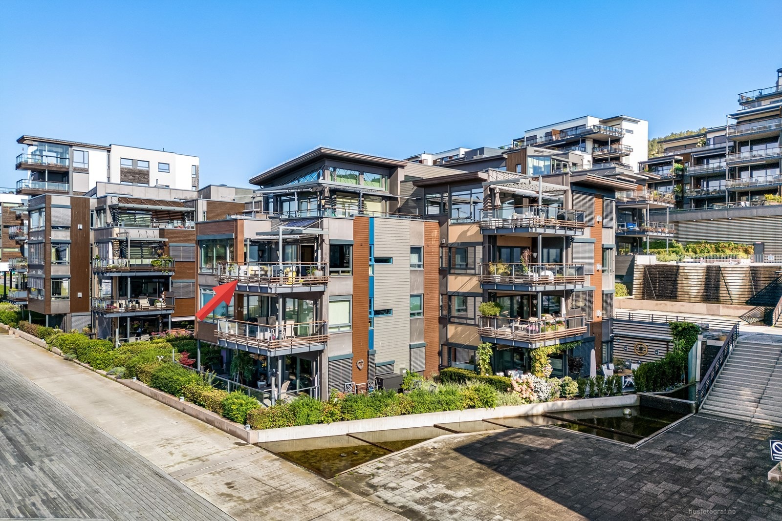 Meget attraktiv 3-roms som ligger i front! Galleribilde