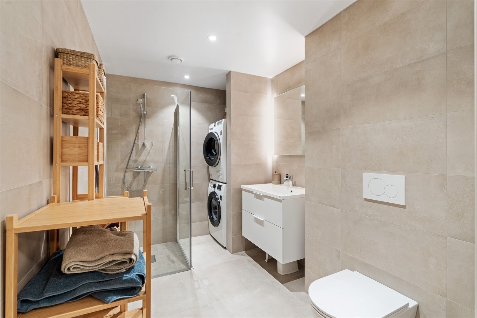 Bad/wc med dusj Galleribilde