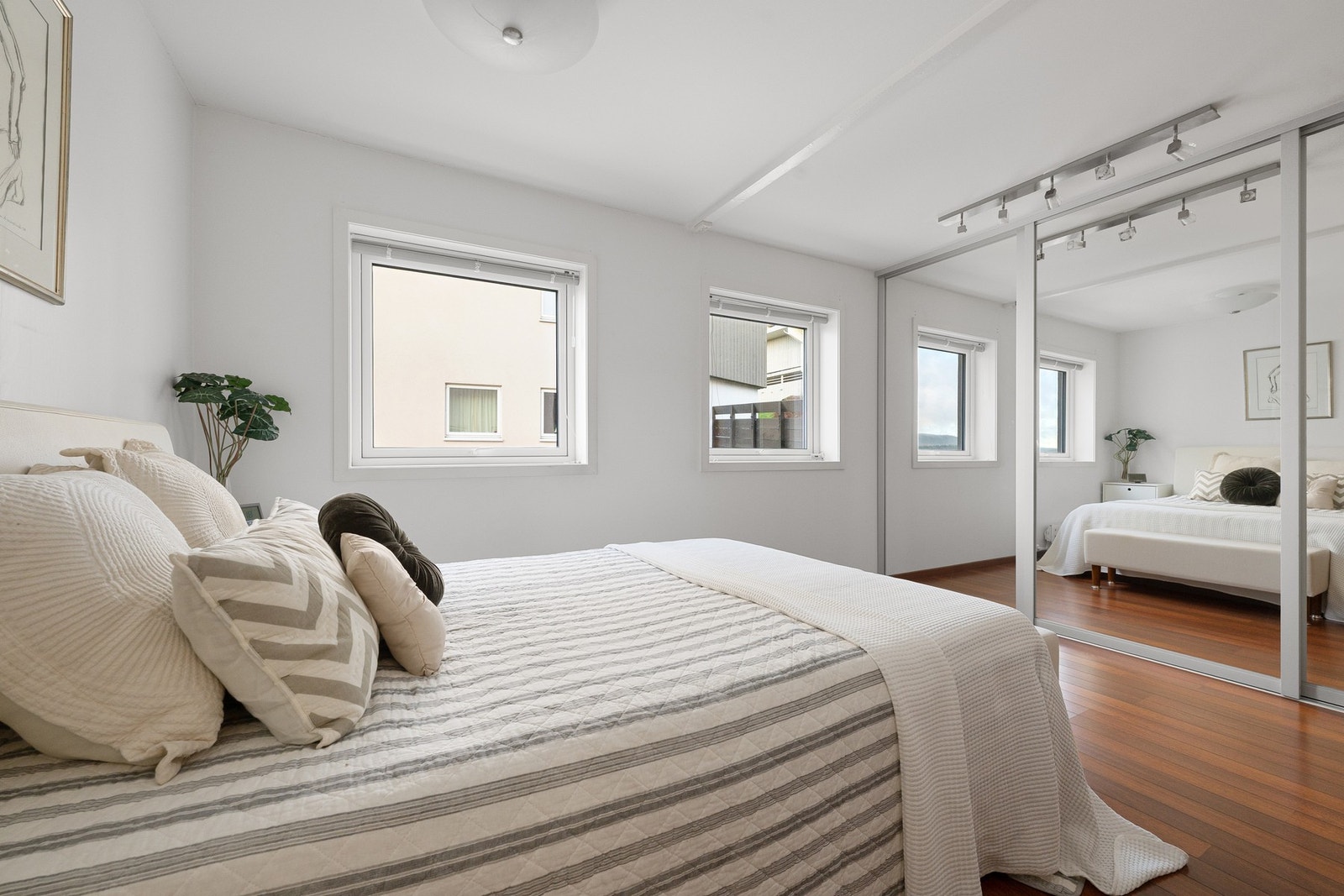 Leiligheten har to soverom av god størrelse. Galleribilde