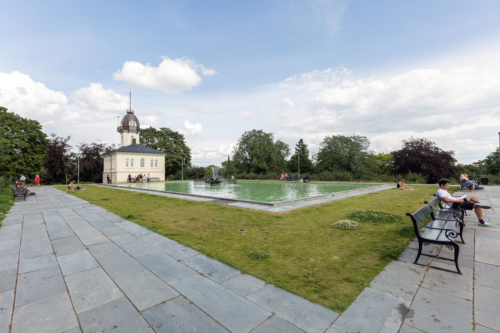 St. Hanshaugen park er et kjempefint sted å kose seg på sommeren. Galleribilde