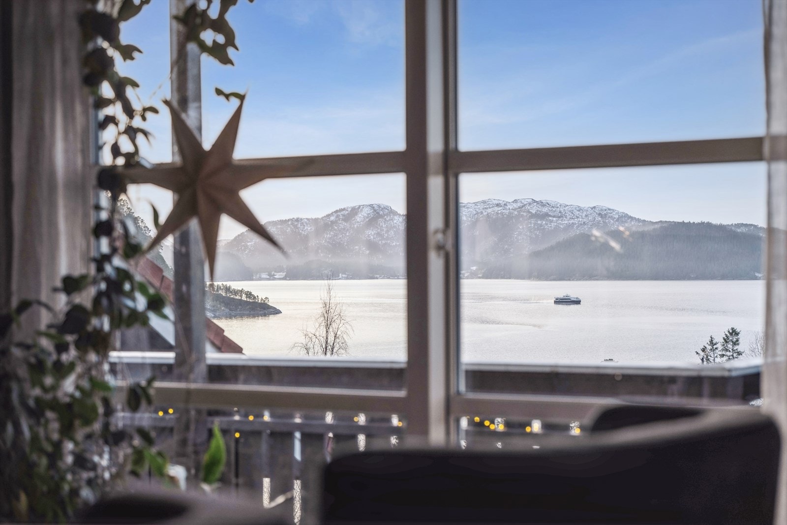 Utsikt fra stue Galleribilde