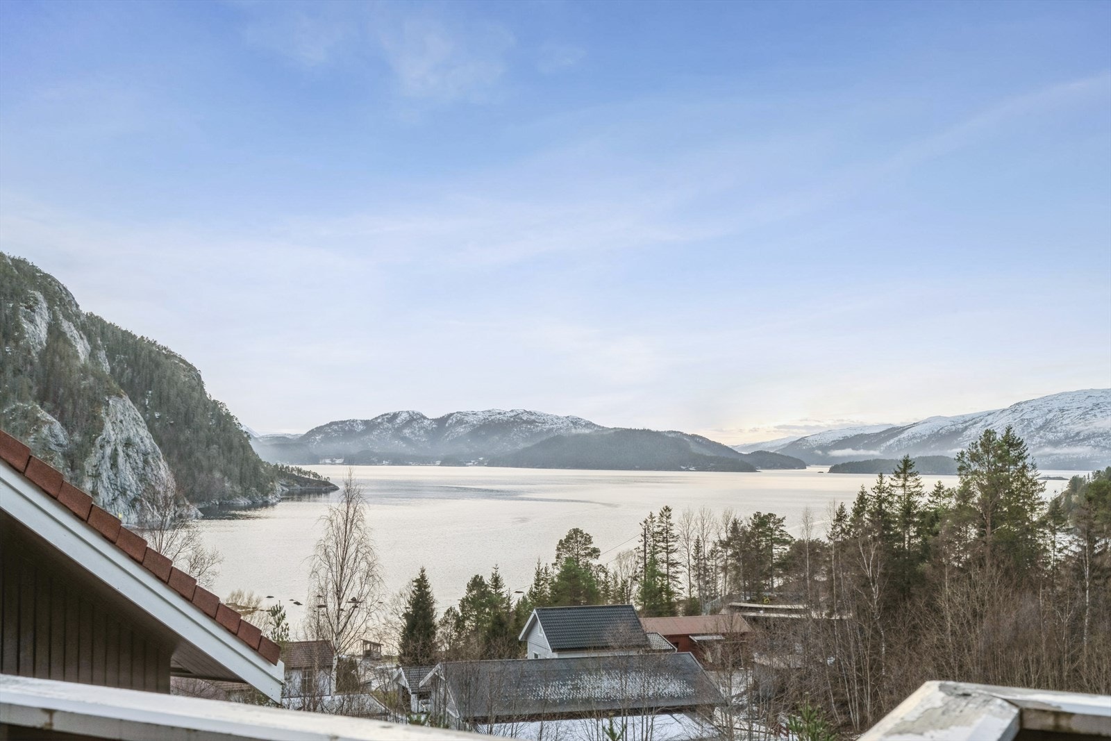 Utsikt fra veranda Galleribilde