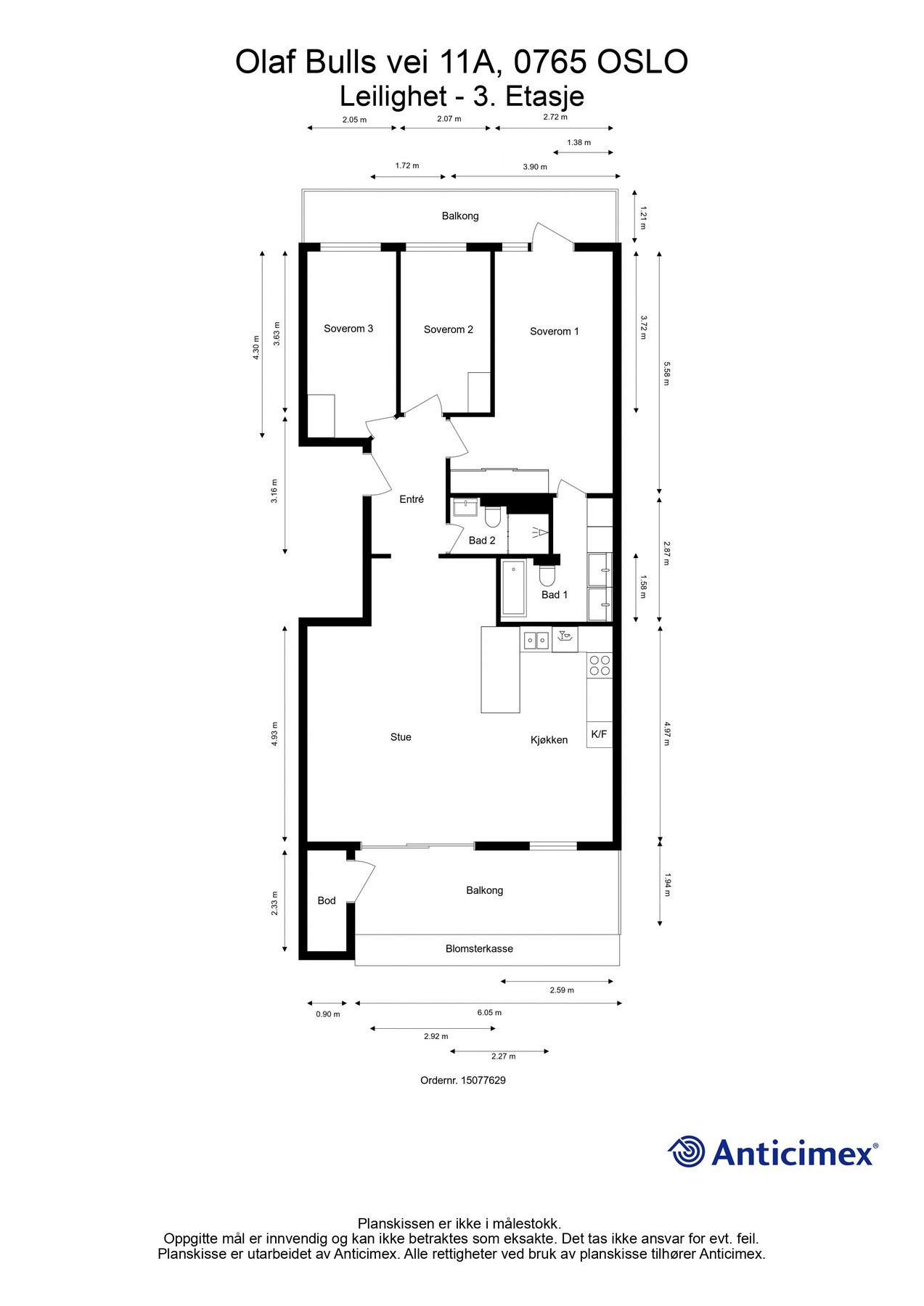 Plantegning. Galleribilde