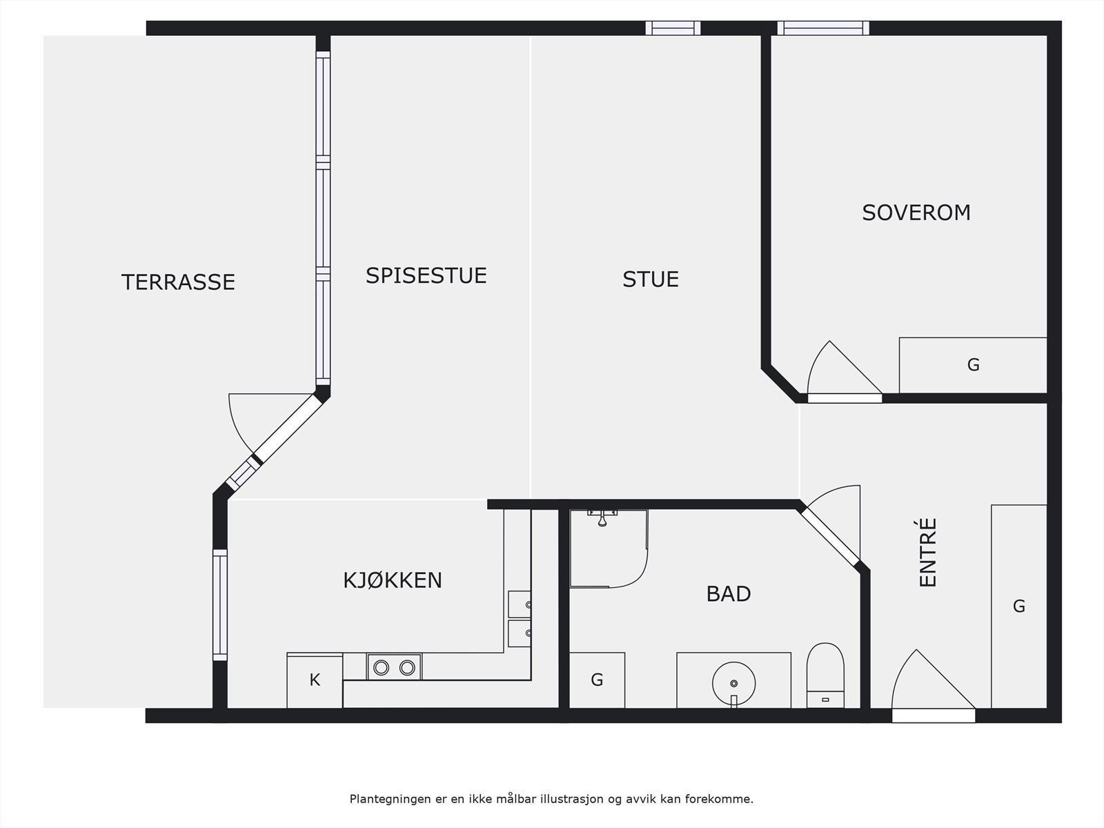 Plantegning. Galleribilde