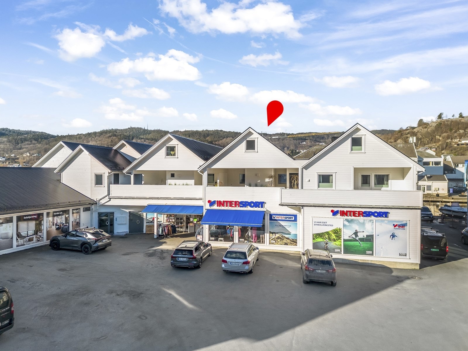 Dronefoto Galleribilde