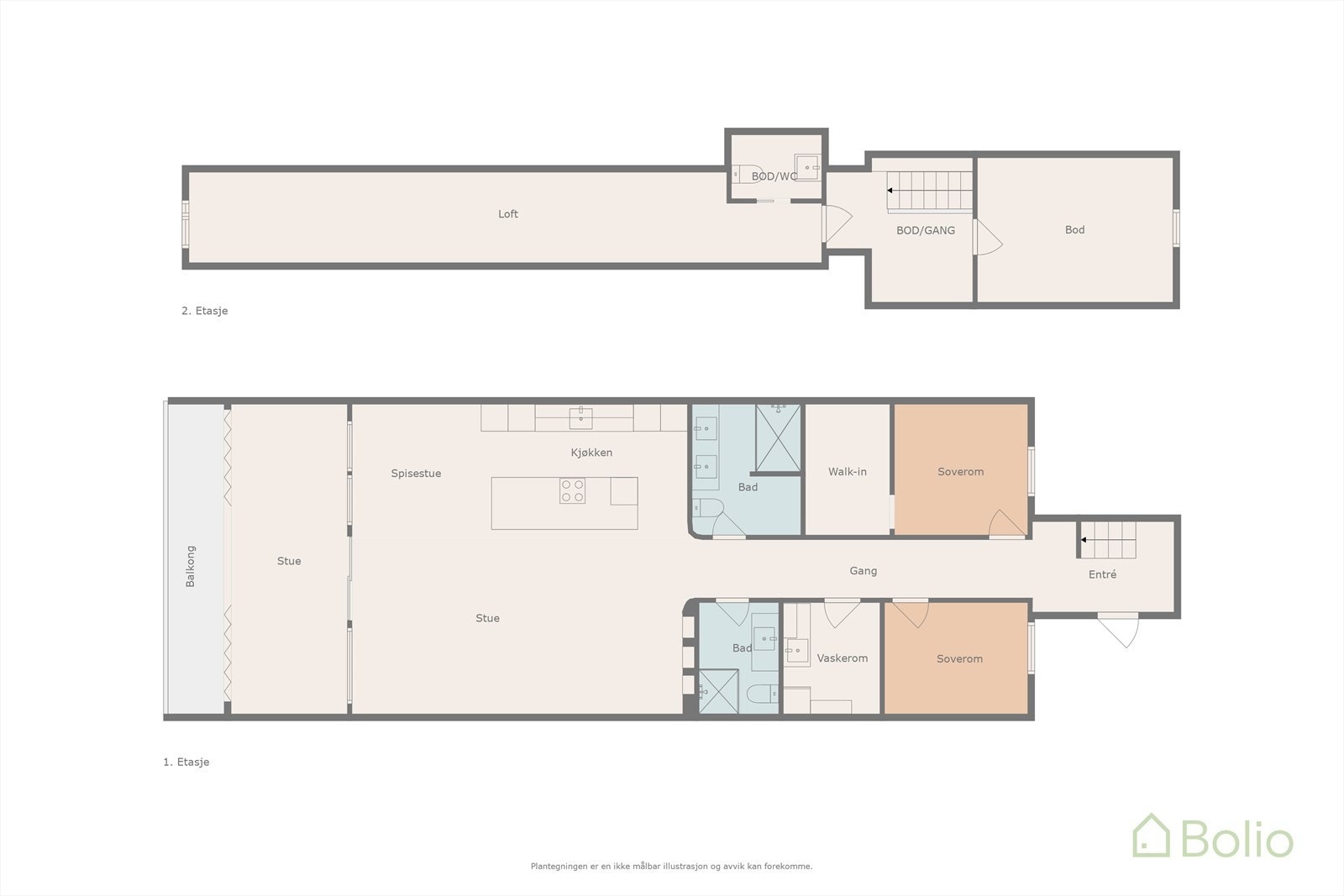 Plantegning Galleribilde