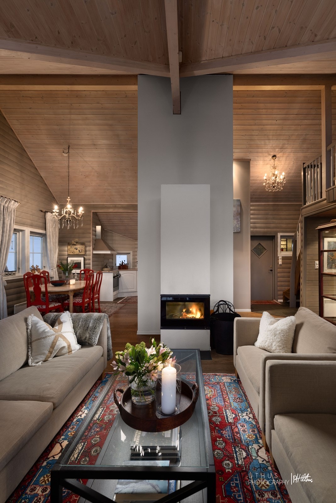 Vedovnen sprer herlig varme og atmosfære Galleribilde