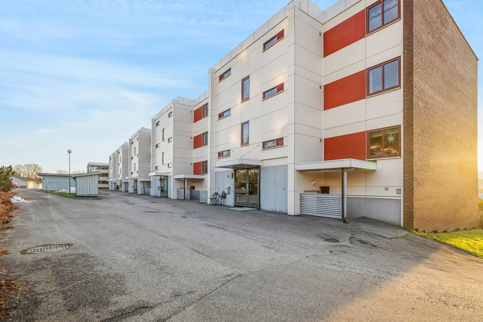 Fasade nord. Galleribilde