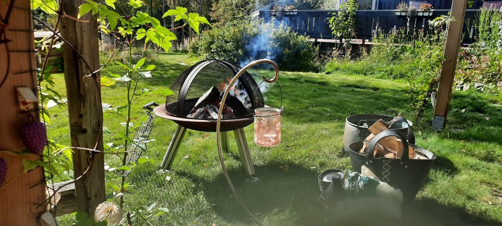 Hyggelig grillplass. Galleribilde