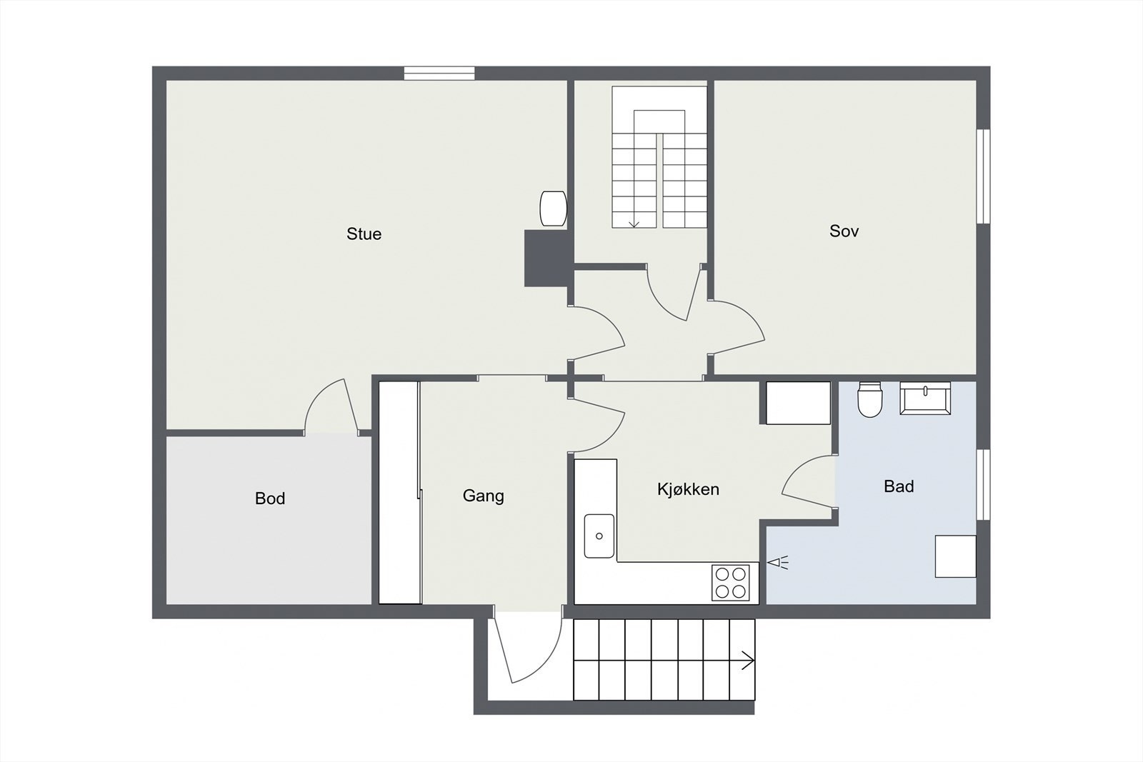 Plantegning - Kjeller Galleribilde