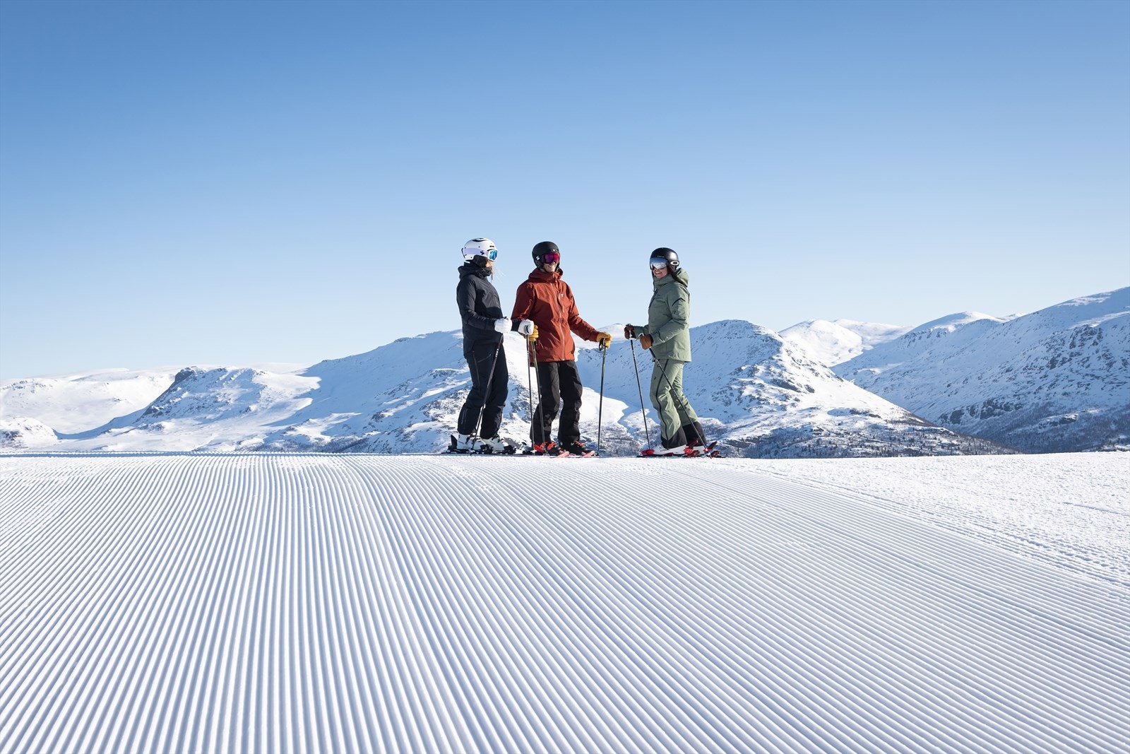 Hemsedal er kjent som de skandinaviske alpene , og det er ikke uten grunn. Foto: Ola Matsson. Galleribilde