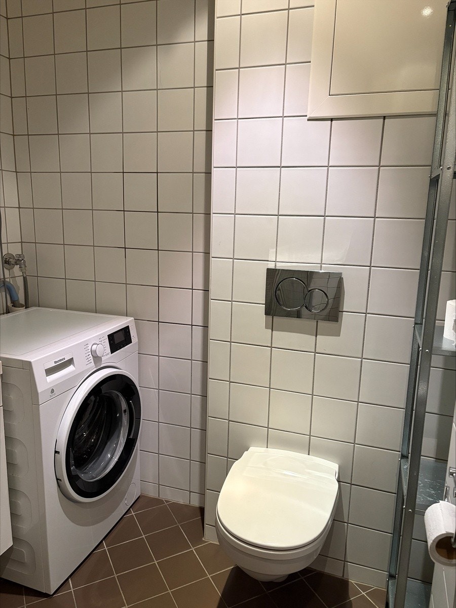 Flislagt bad med varmekabel Galleribilde