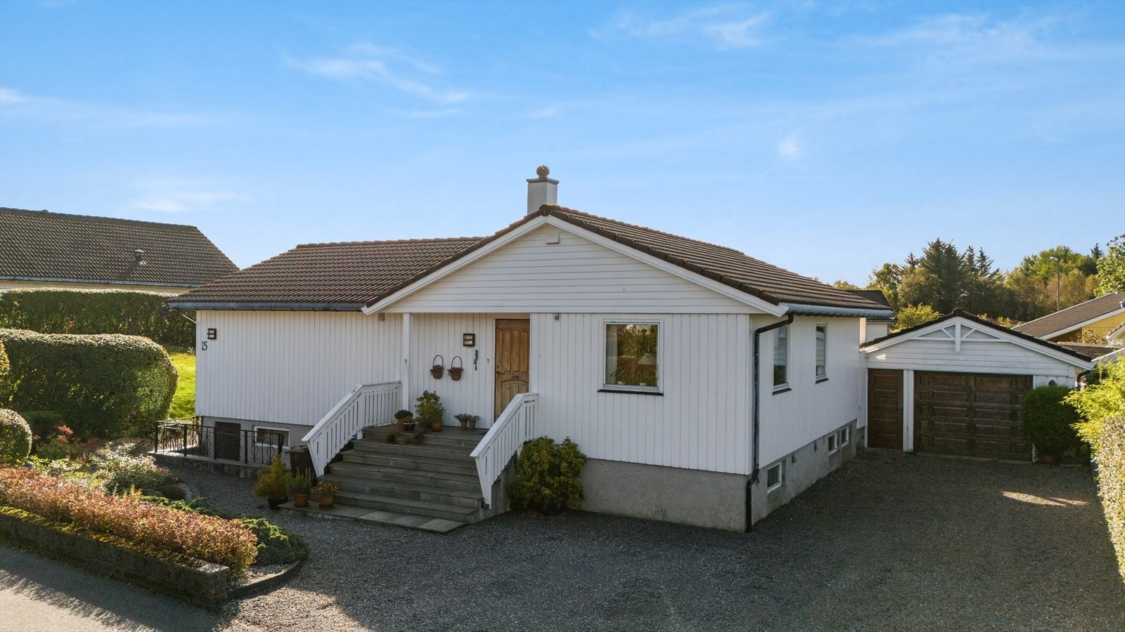 Pent inngangsparti Galleribilde