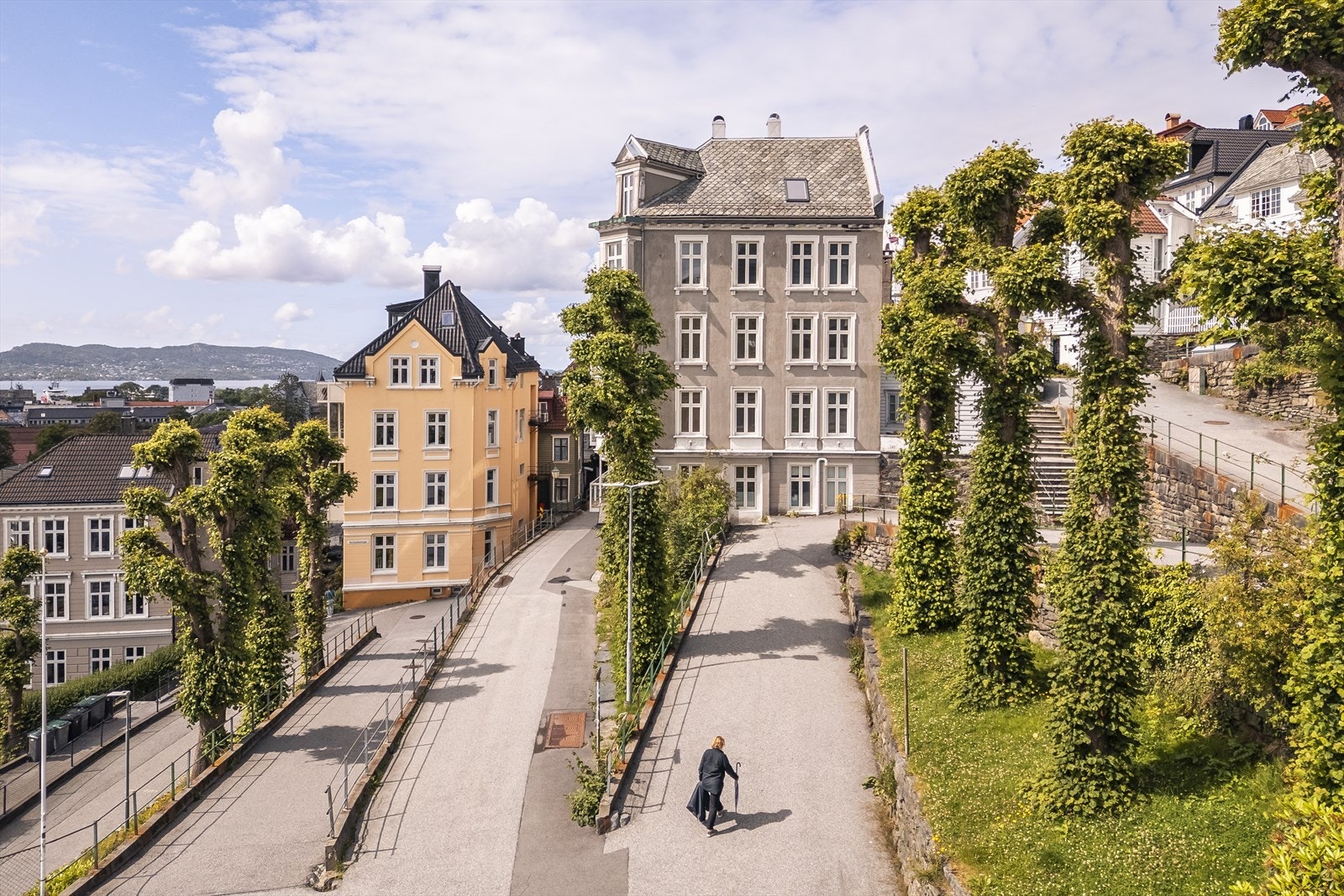 Perfekt beliggenhet et steinkast unna bryggen Galleribilde