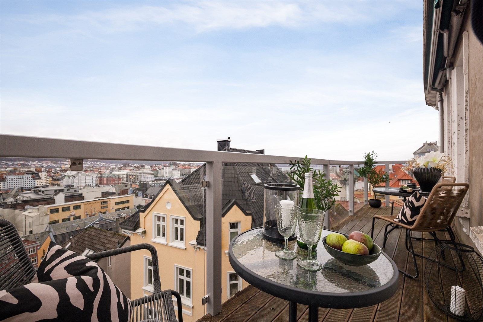 De beste solforhold og upåklagelig utsikt. Galleribilde