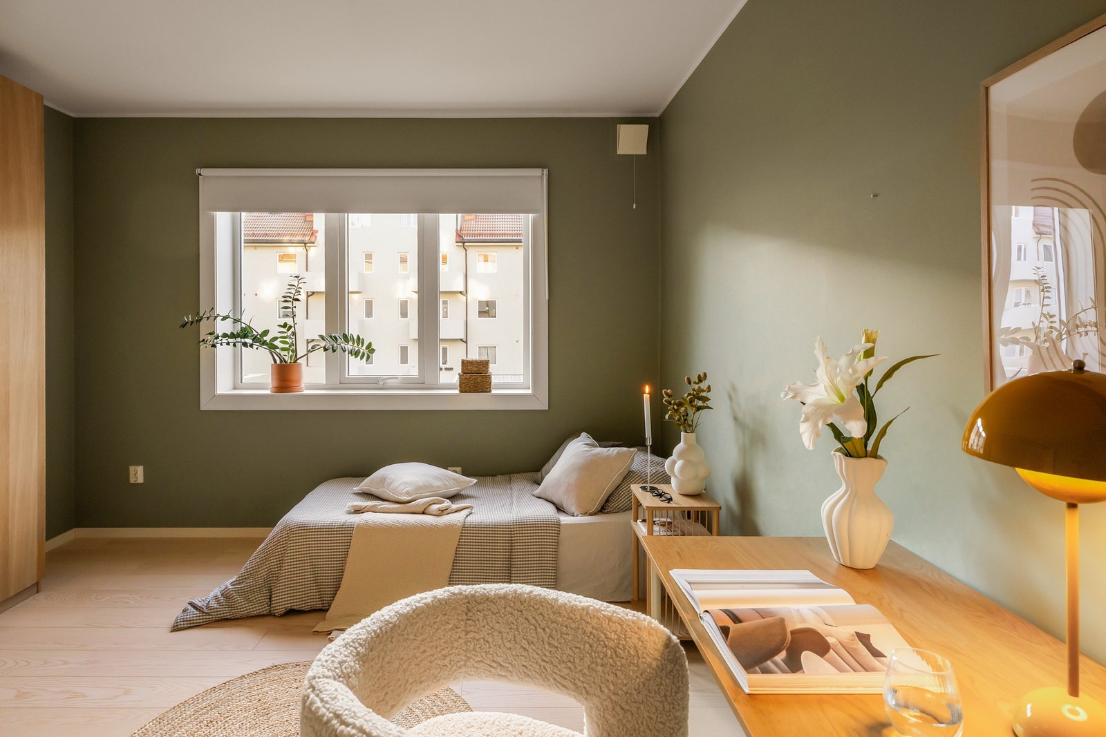 Det andre soverommet kan enkelt innredes med enkeltseng eller dobbeltseng. Galleribilde