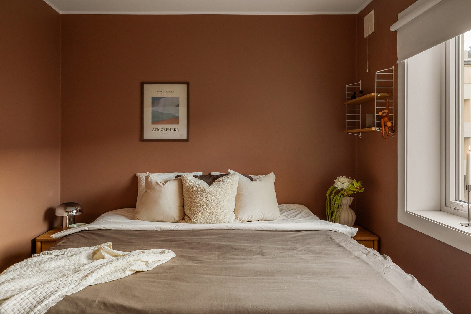 God plass til dobbeltseng. Galleribilde