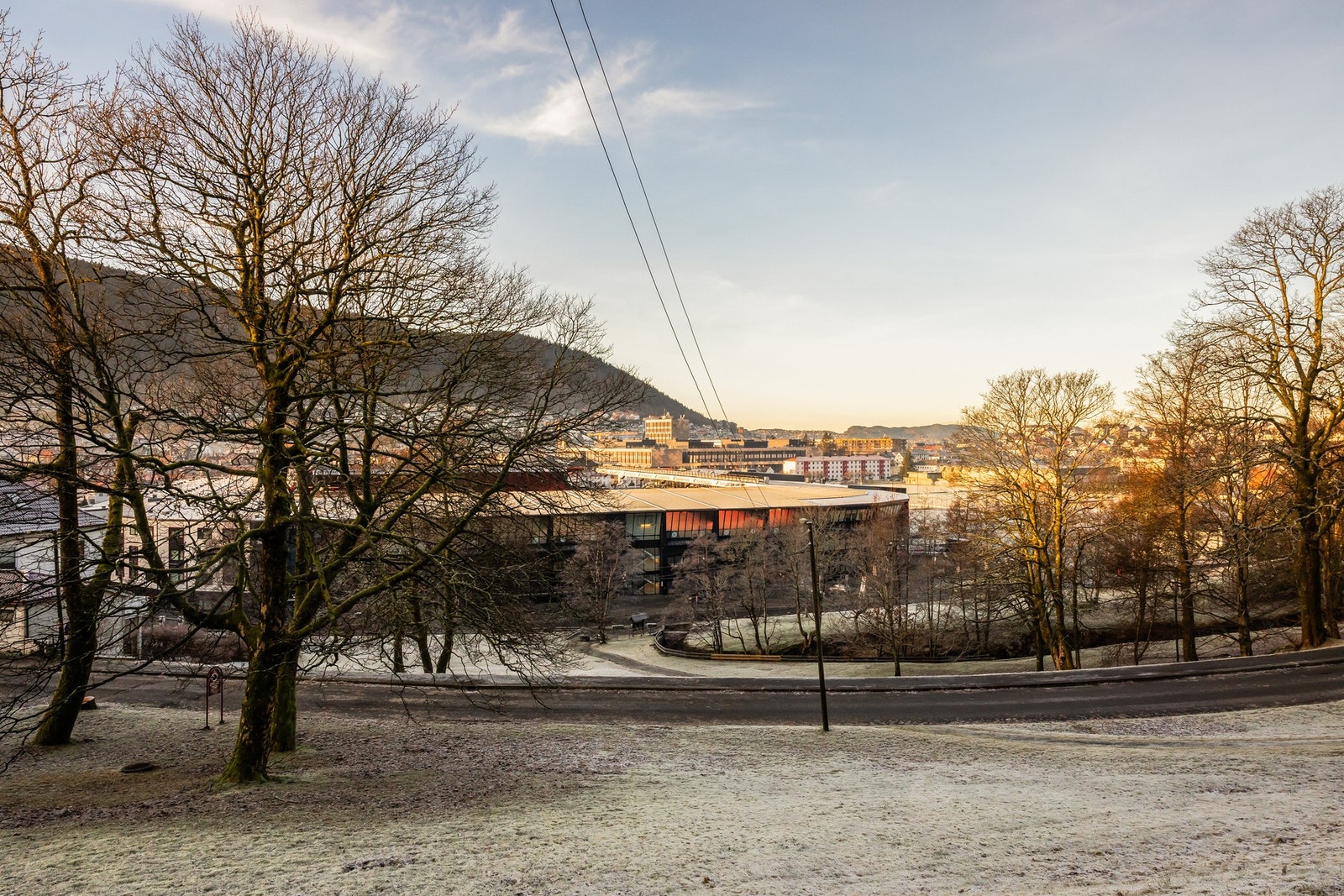 Kort vei til Brann Stadion. Galleribilde