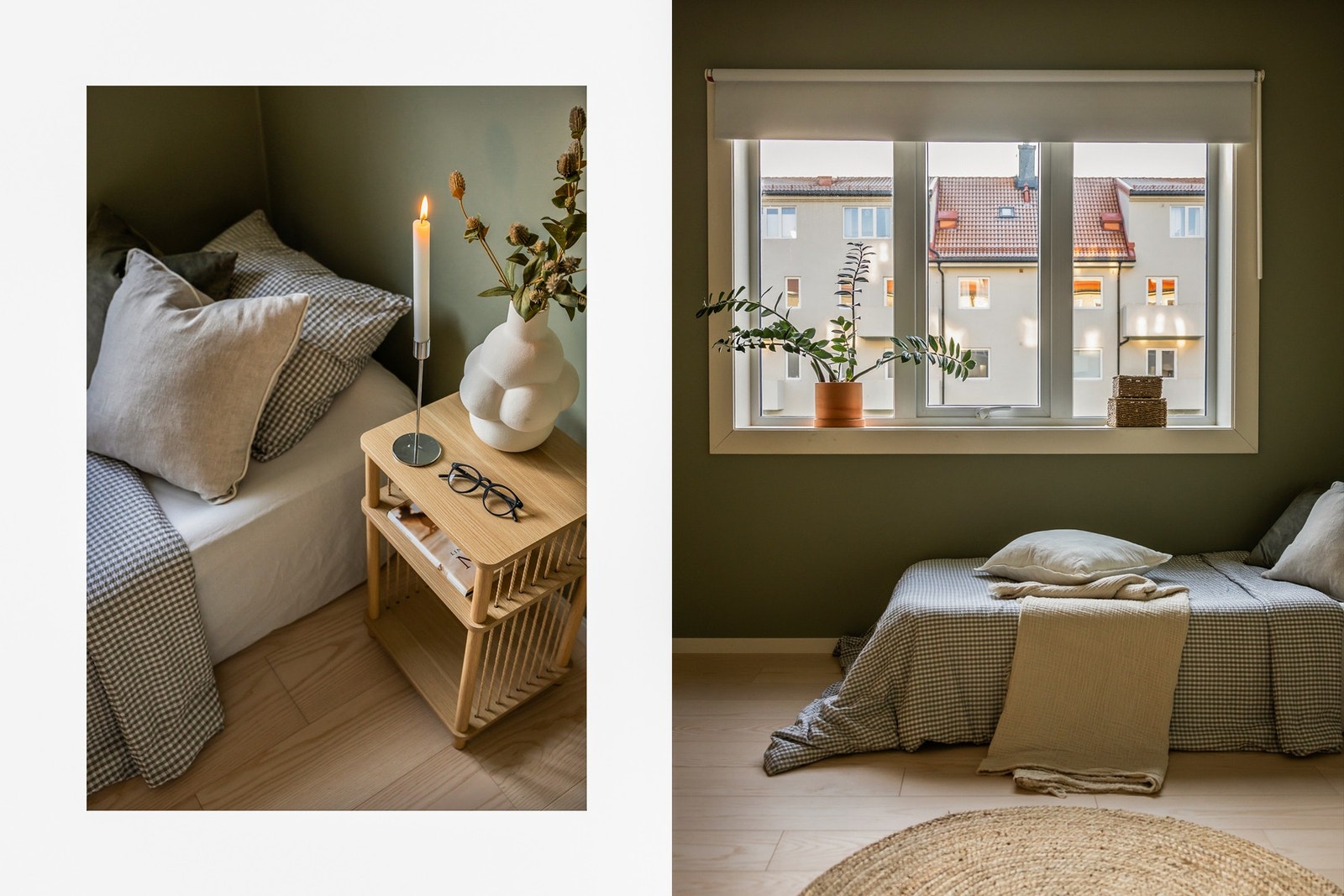 Begge soverommene vender inn mot bakgården. Galleribilde