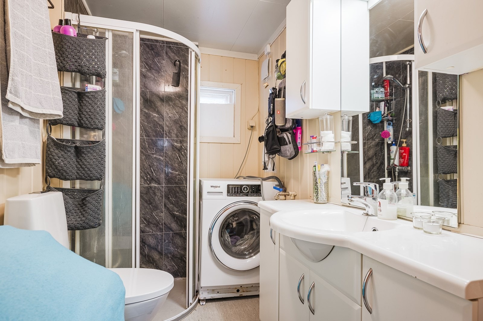 Badet har opplegg for vaskemaskin Galleribilde