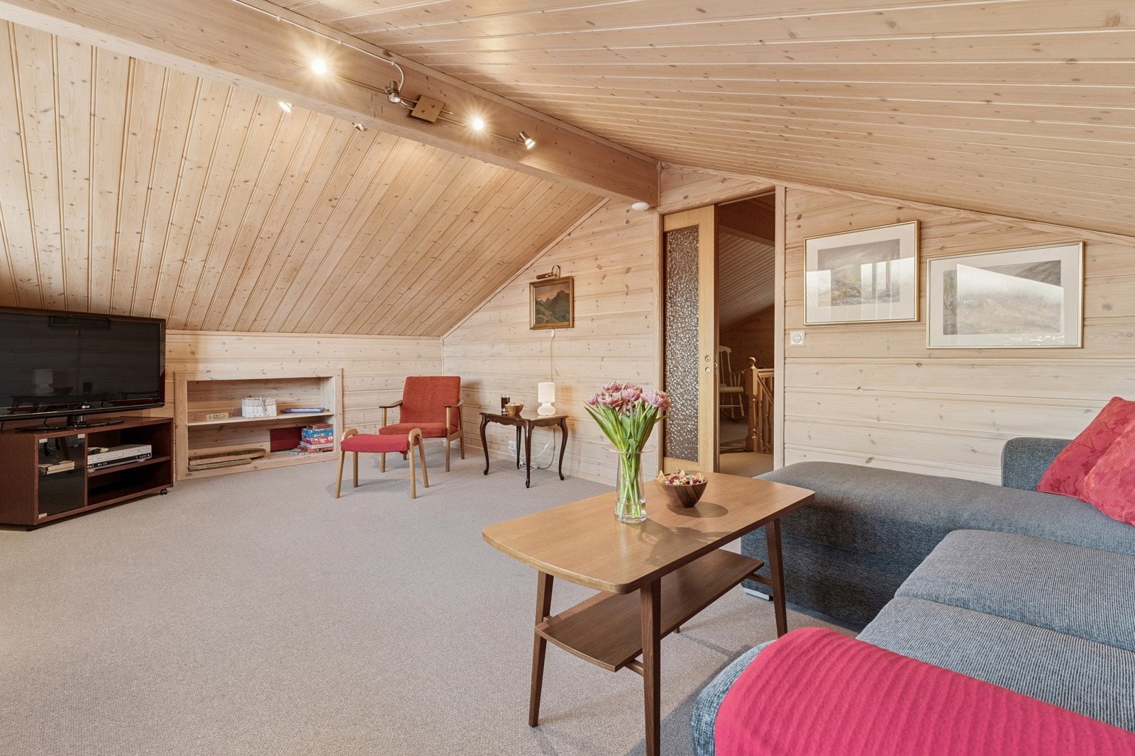 Soverommet er i dag nytta som loftstove Galleribilde