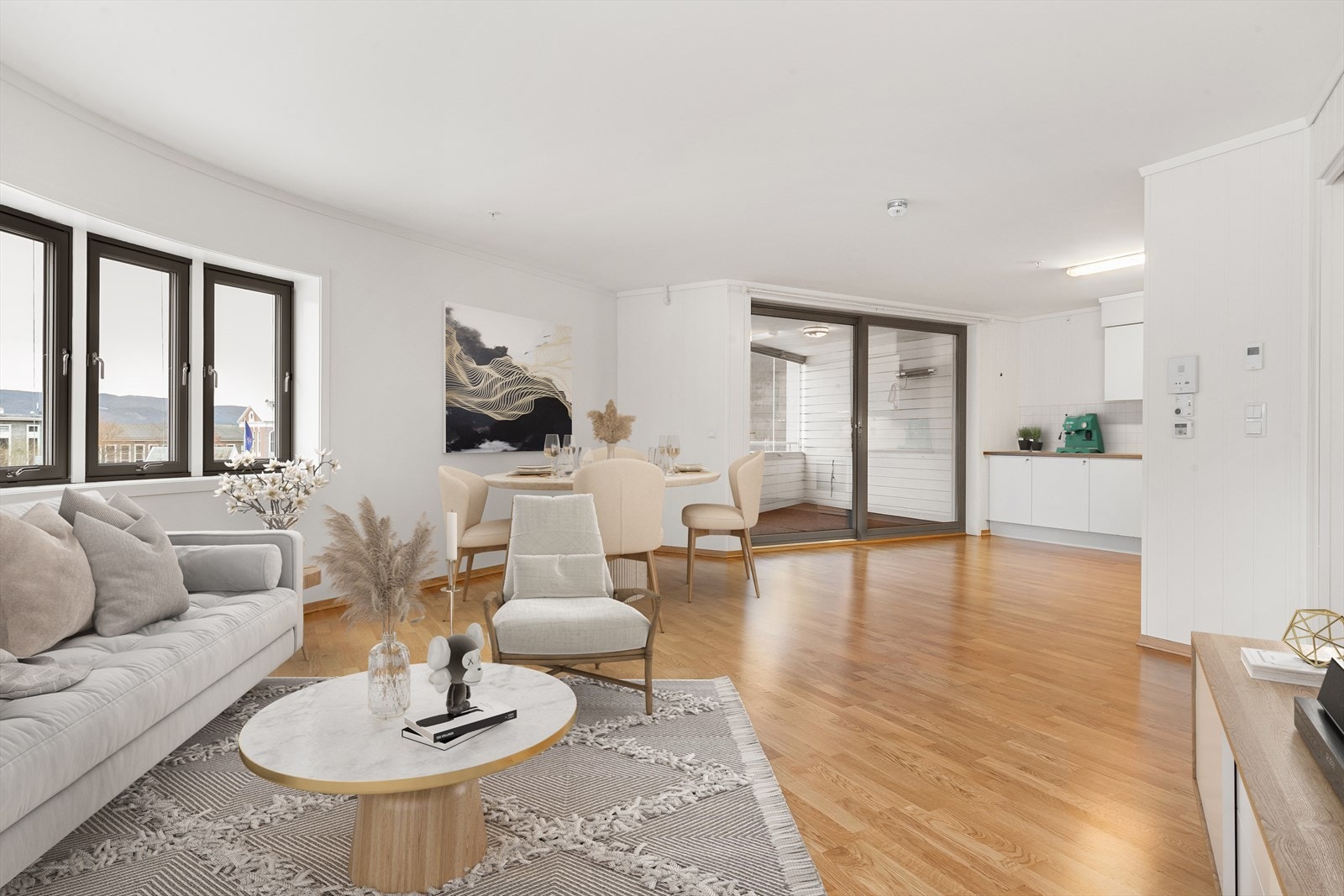 Illustrasjonsfoto digital styling Galleribilde