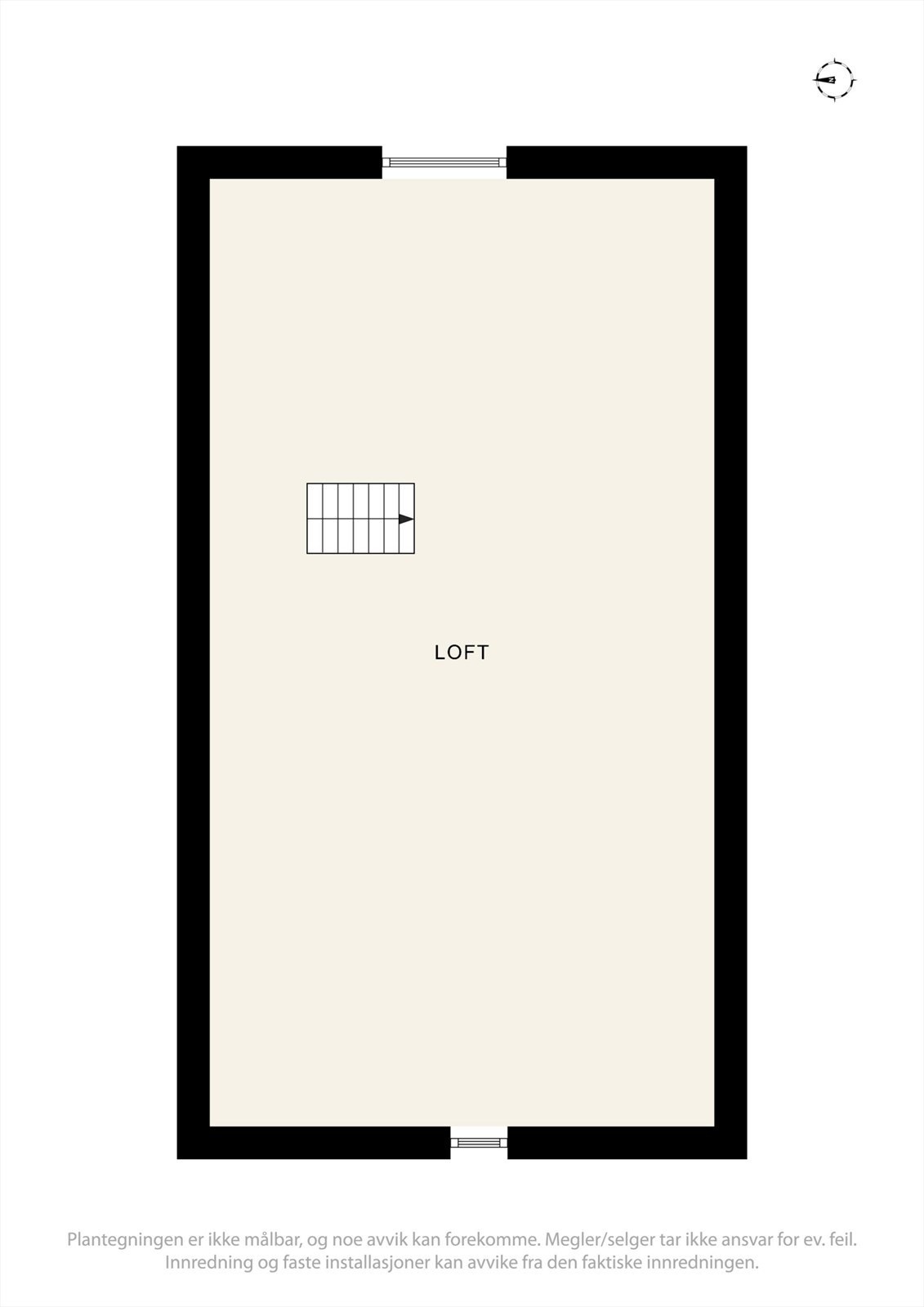 Loft garasje. Galleribilde