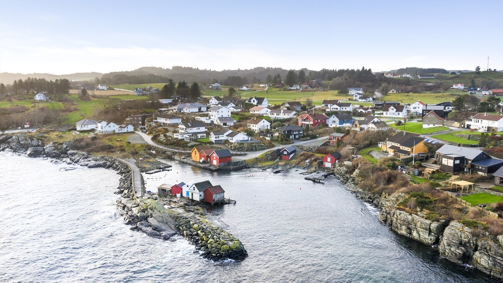 Maritim beliggenhet sør i Kopervik. Galleribilde