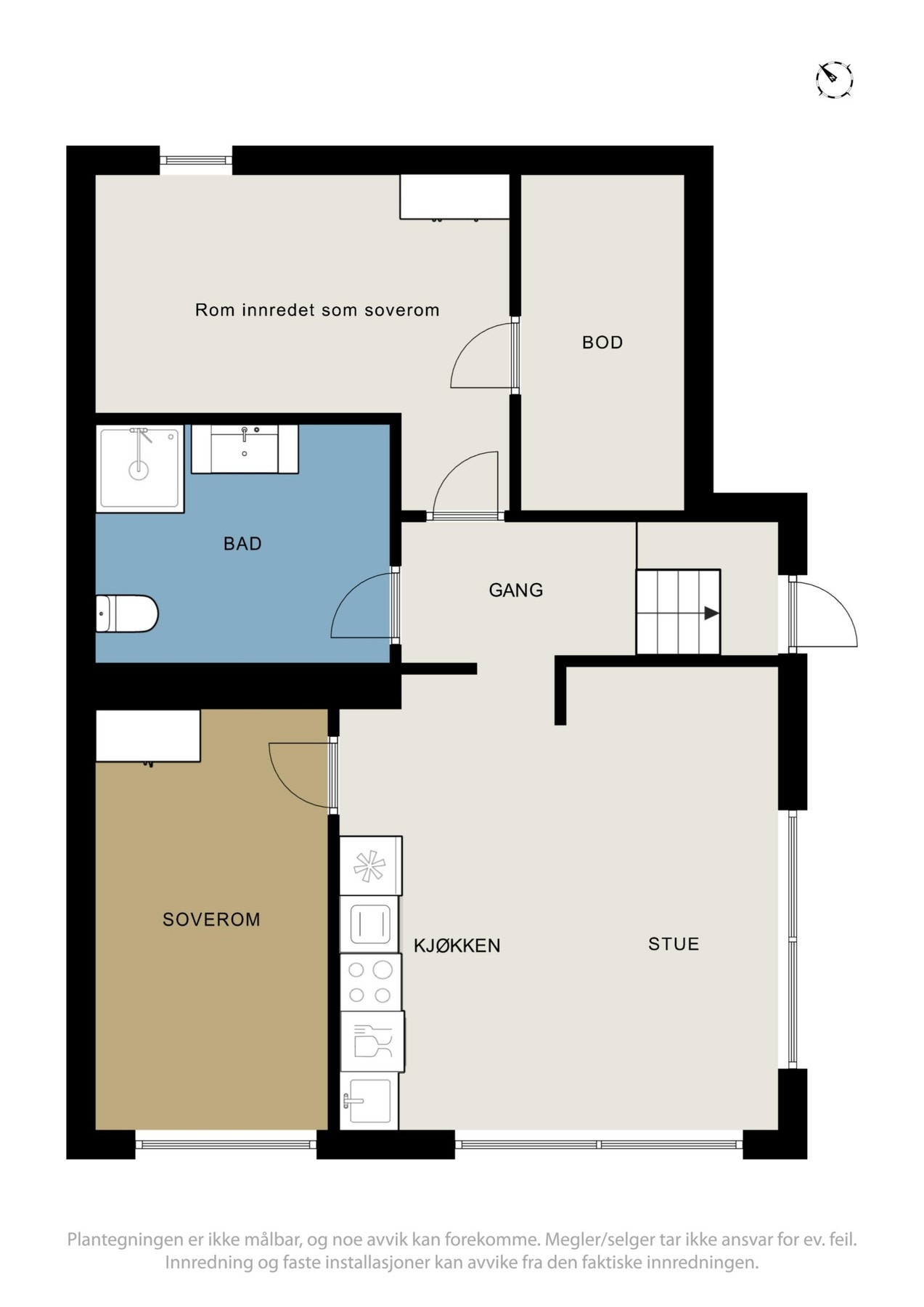 Plantegning sokkel Galleribilde