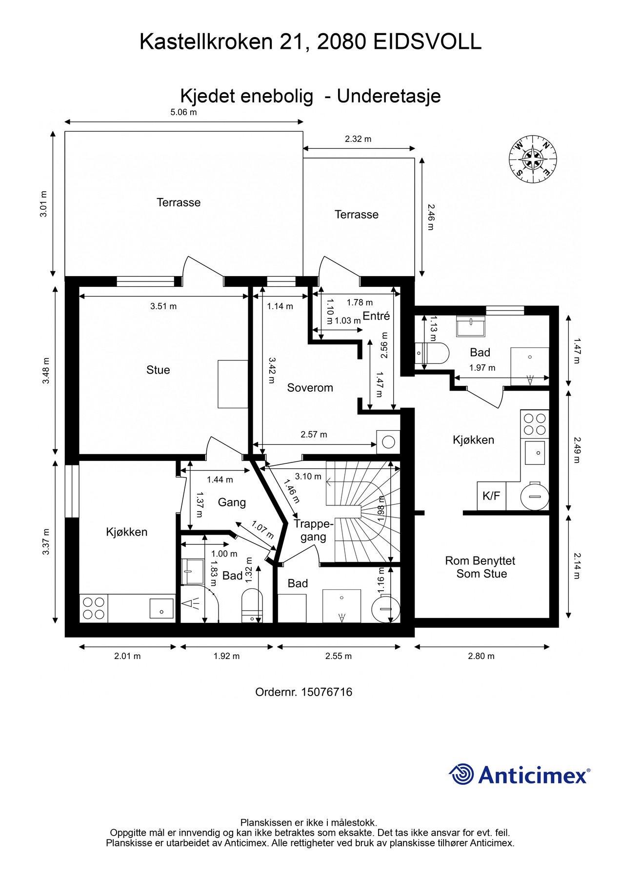 Underetasje. Galleribilde