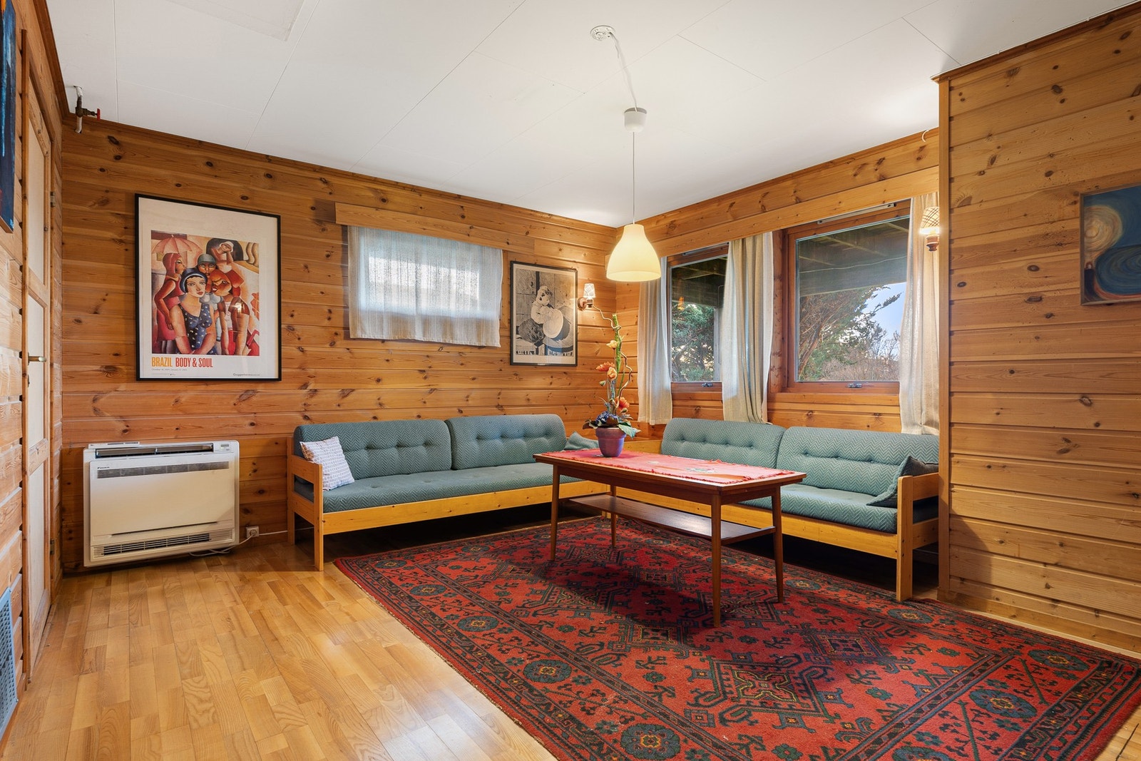 Kjellerstue på ca. 16 m², perfekt som TV-stue. Galleribilde