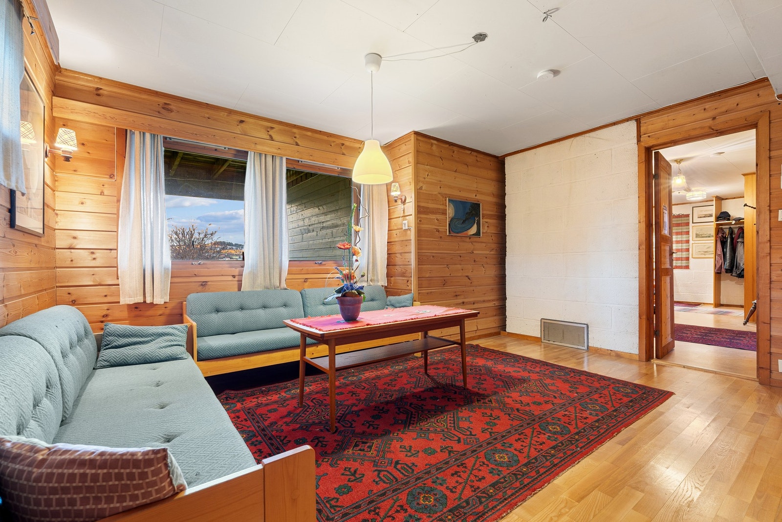 Rommet har gode møbleringsmuligheter med tilknytning til bad, badstue og kjølerom. Galleribilde